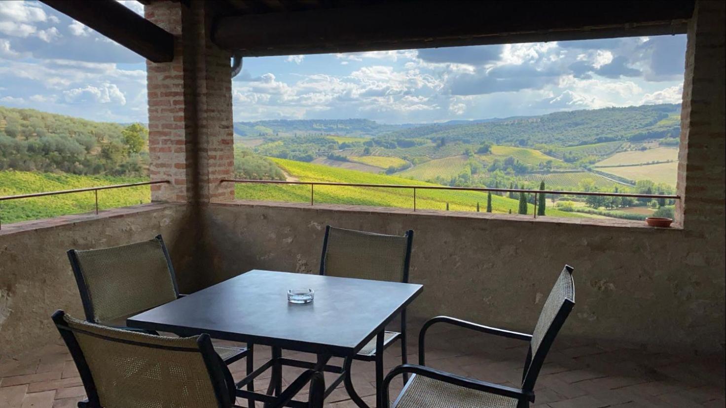 Fattoria Abbazia Monte Oliveto Villa San Gimignano Bagian luar foto