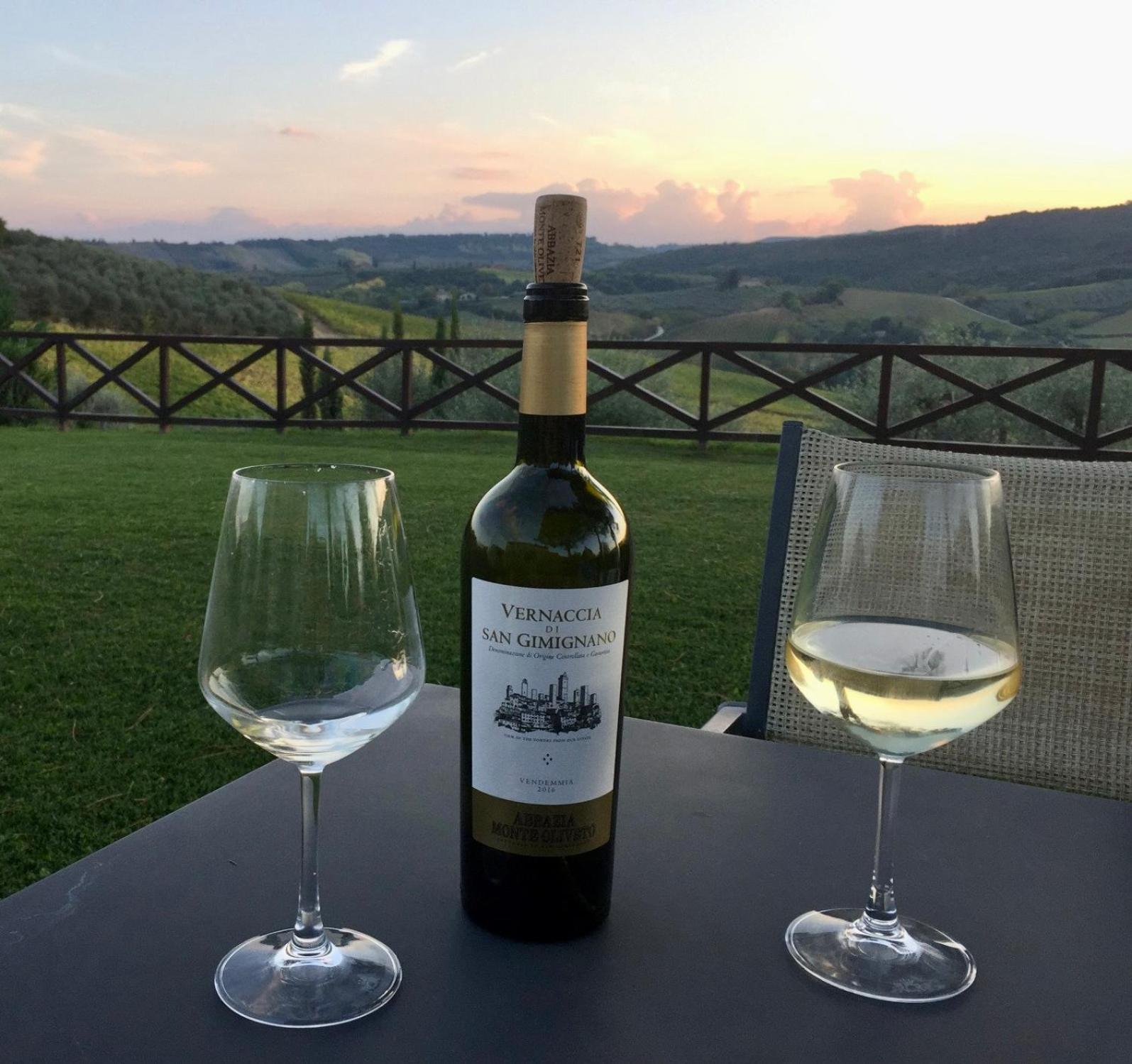 Fattoria Abbazia Monte Oliveto Villa San Gimignano Bagian luar foto