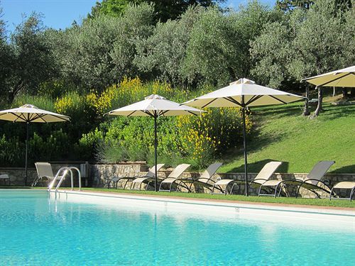 Fattoria Abbazia Monte Oliveto Villa San Gimignano Bagian luar foto