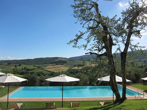 Fattoria Abbazia Monte Oliveto Villa San Gimignano Bagian luar foto