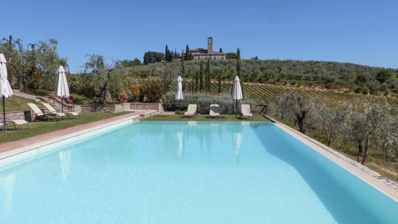 Fattoria Abbazia Monte Oliveto Villa San Gimignano Bagian luar foto
