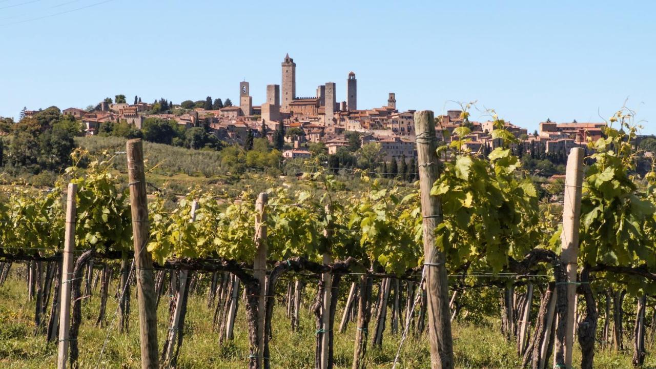 Fattoria Abbazia Monte Oliveto Villa San Gimignano Bagian luar foto